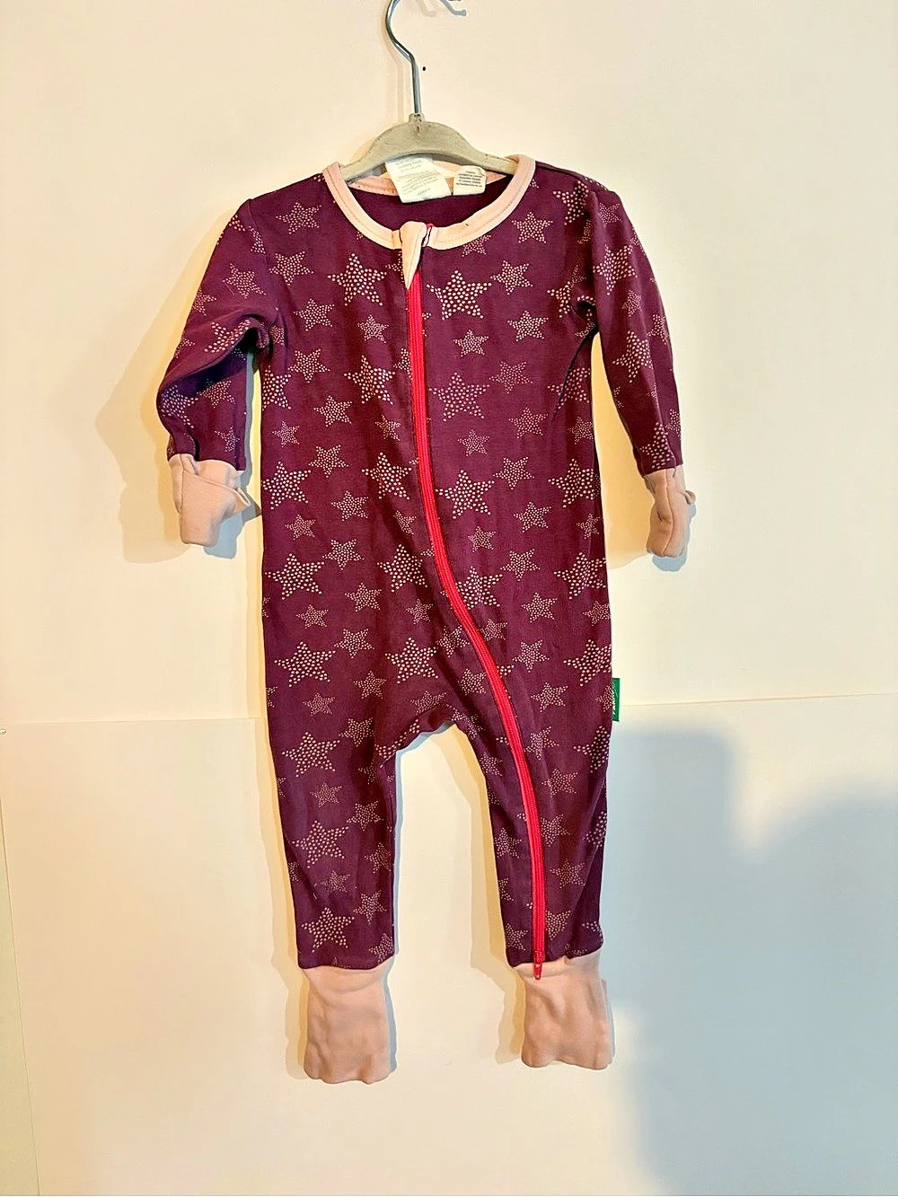 PARADE Kids Footed Pajama One Piece in Purple 9-12M
